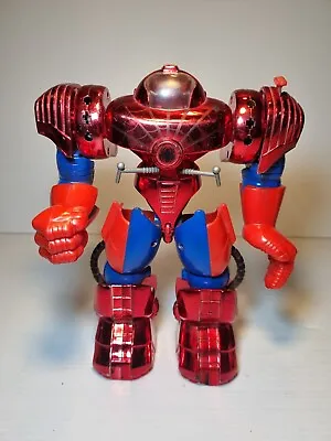 Vintage Marvel Toy Biz 1996 Battle Action Mega-Armor Mecha Robot Spider-Man • $30