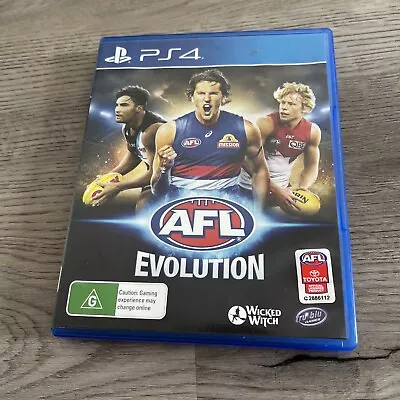 AFL Evolution PlayStation 4 2017 VGC Tracked Aust Post • $9