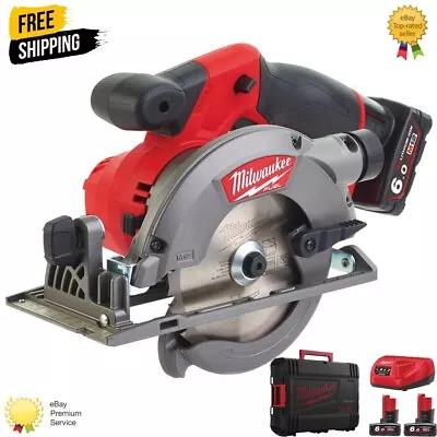 MILWAUKEE CIRCULAR SAW KIT - M12CCS44-602X - SUB COMPACT SAW 140mm - 4933451909 • £479.99