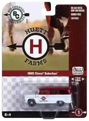 Auto World Big Country Collectibles Huett Farms 1965 Chevy Suburban 18 • $9.95