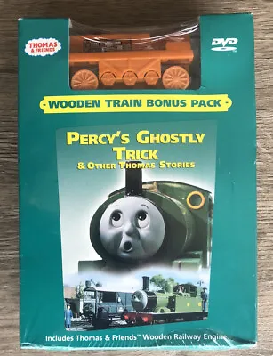 Thomas  Friends - Percys Ghostly Trick (DVD 2007 With Toy Train) • $19.99