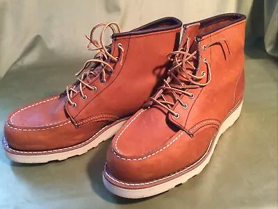 Red Wing 3375 6  Classic Moc Oro Legacy Leather Women Size 11 • $99.99