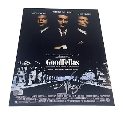 Martin Scorsese Signed Autograph Goodfellas 11x14 Photo Poster Rare Beckett BAS • $400