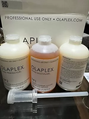 Olaplex Salon Intro Kit - 3x 525ml BRAND NEW WITH BOXED SEALED ( Original ) • £120