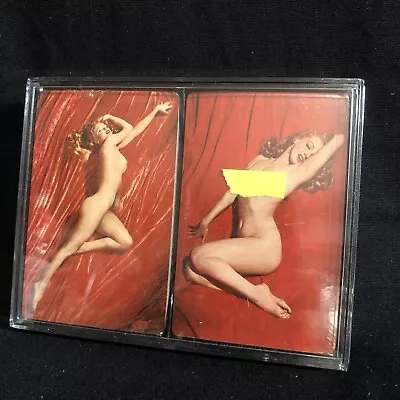 Vtg NOS 1976 Marilyn Monroe Tom Kelley Studios Redi Slip Sealed Playing Cards • $41.24