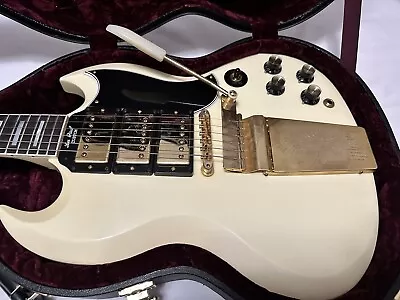 2019 Gibson 1963 Les Paul SG Custom Reissue Classic White VOS • $3199