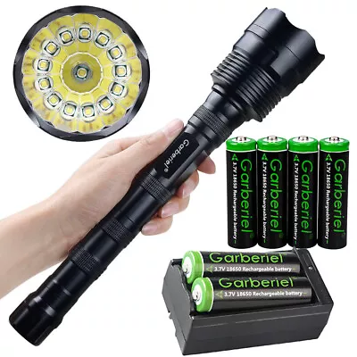 Super Bright Police Tactical 14-LED Flashlight Hunting Camping Outdoor Torch • $33.95