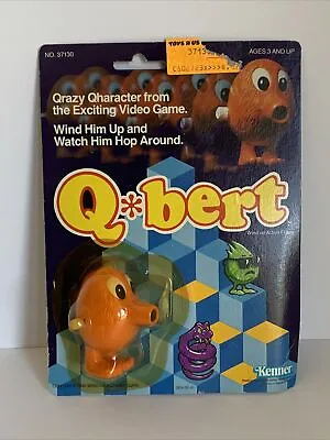 Q-bert 1983 Kenner Gottlieb Rare Wind Up Action Figure Q*bert New  In Package • $70