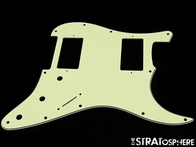 * NEW Mint Green HH Stratocaster PICKGUARD For Fender Strat 3 Ply Standard • $9.99
