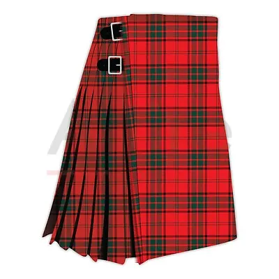 Scottish Handmade Traditional Maxwell Tartan Kilt-Clan Maxwell Tartan Kilt • $59