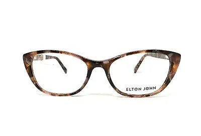 1 Unit New Elton John Library Tortoise Eyeglass Frames 52-17-145 #748 • $102