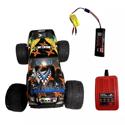 1/10 R/C ECX Ruckus 2WD Brushless Truck Charger And 7.2 Volt Battery • $153