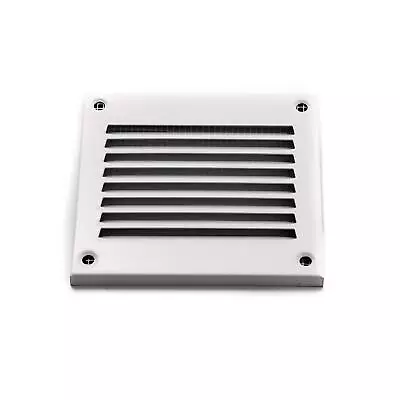 4'' X 4'' Inch White Air Vent Cover Metal Air Return Grill With Built In Pest... • $19.03