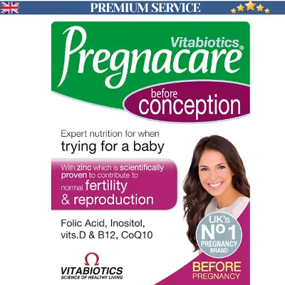 Vitabiotics Pregnacare Before Conception - 30 Tablets • £6.94