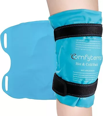 Comfytemp Knee Ice Pack Wrap Reusable Gel Cold Pack For Knee Pain Relief Hot • £16.99