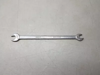 VLChek 7/16 And 3/8 Inch Open End Wrench Vintage Made In USA Chrome Molybdenum  • $7.99