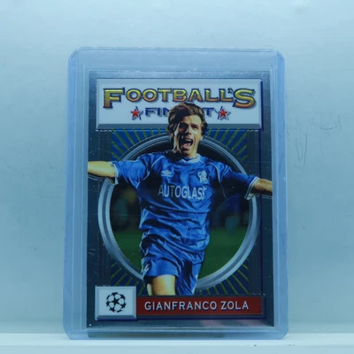 £0.99 • Buy 2021-22 Topps Finest UCL Soccer Gianfranco Zola Chelsea Footballs Finest  002