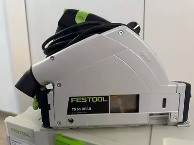 FESTOOL TS 55 REBQ-Plus Circular Saw Excellent Condition! • $490