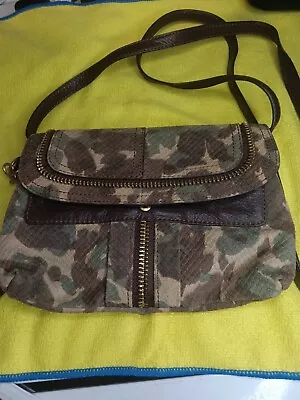 B Makowsky Camo Shoulder Ladies Bag • $50