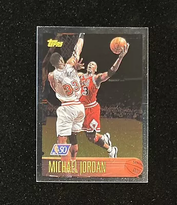 1996-97 Topps Michael Jordan NBA @ 50 #139 Foil Parallel  • $30