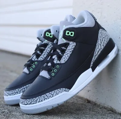 Nike Air Jordan 3 Retro Green Glow CT8532-031 Mens New • $173.90