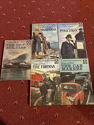 5 X Vintage  Ladybird Series 606B  Books People At Work • £3