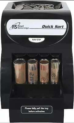 Royal Sovereign Electric Coin Sorter 1 Row Of Coin Counting (QS-1AC) • $69.99