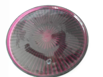 Vintage Amethyst Glass Round Cake Plate • $14.99