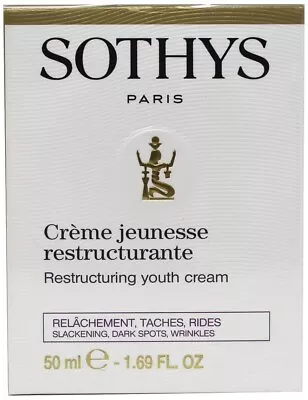$49.99 • Buy Sothys Restructuring Youth Cream 50ml 1.69oz NEW IN BOX