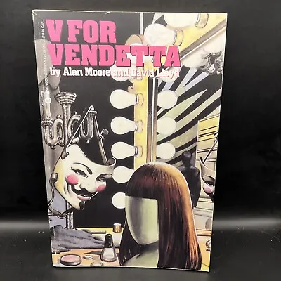 $17.99 • Buy 1990 Warner Books - V FOR VENDETTA - 1st Print DC TPB