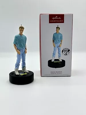 NEW NIB Hallmark Keepsake 2022 Saved By The Bell ZACK MORRIS Christmas Ornament • $7