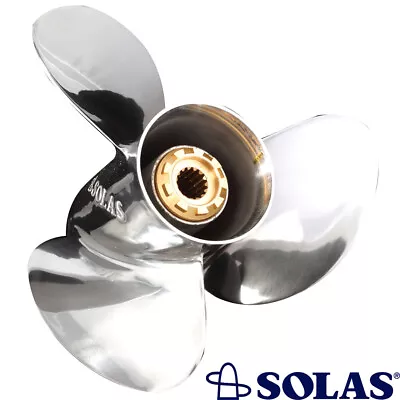 Stainless Steel Propeller Fits Mercury Optimax 15 Spline 90 40-150 Hp 2005-2014 • $487.94