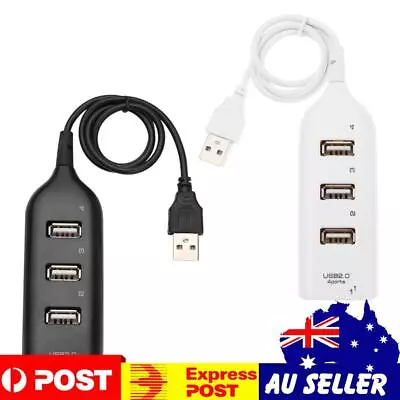 5Mbps 4 Port Adapter Splitter USB Hub High Speed Multiple USB 2.0 Power Expander • $7.59