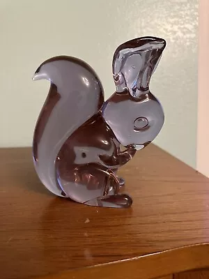 Rare Vintage Archimede  Seguso Alexandrite Neodymium Murano Glass Squirrel • $300