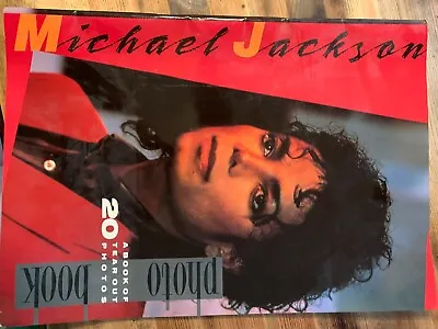 VINTAGE 1988 MICHAEL JACKSON Tear PHOTO BOOK  • $25