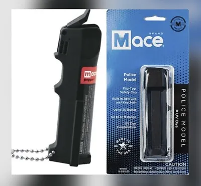 MACE POLICE DEFENSE Pepper GUARD Spray FLIP TOP Self Home SAFETY SECURITY ATTACK • $27.98