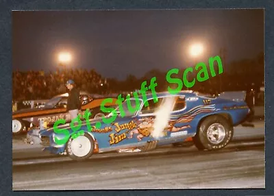 1973 Drag Racing Photo Jim Liberman Jungle Jim Camaro Funny Car • $10.50