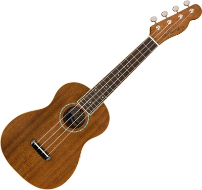 $99 • Buy BRAND NEW Fender Zuma Concert Ukulele Uke Sapele W/ Walnut Fingerboard 16 Fret 