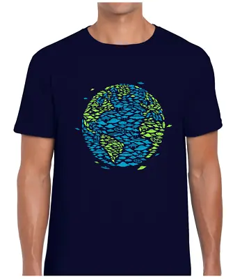 Alien Invasion Mens T Shirt Cool Ufo Aliens Space Astronaut Retro Cool Design • £7.99