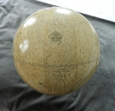 Vintage Rand McNally 1969 Lunar Moon Globe 12  With Stand     Out Of This World • $65