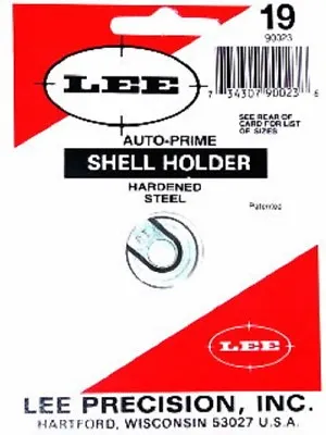 Lee 90023 #19 Auto Prime Hand Priming Tool Shell Holder (ships Within 24 Hours) • $8.91