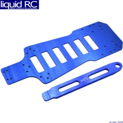 $20.88 • Buy Hot Racing LMS1606 Losi Mini Slider 6061 Aluminum Blue Chassis