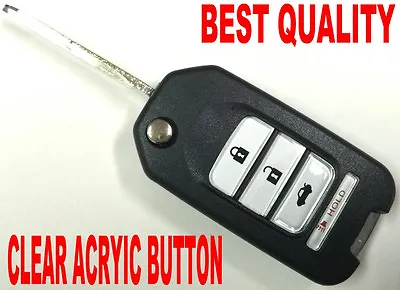 Switchblade Key Remote For 2004-2008 Acura Tsx Immobilizer Rfid Beeper Chip Fob • $39.99