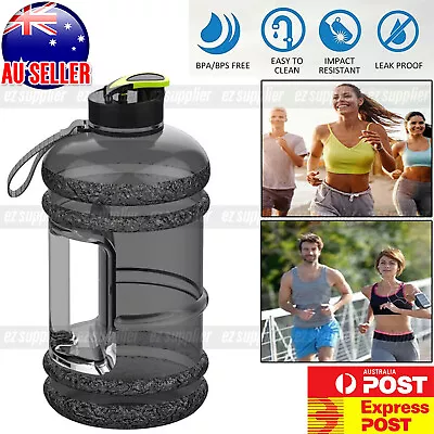 $16.97 • Buy 2.2L Large Water Bottle Cap Drink Kettle BPA Free Sport Gym Training Workout HOT