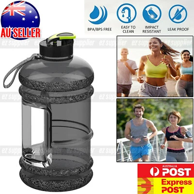 2.2L Large Water Bottle Cap Drink Kettle BPA Free Sport Gym Training Workout HOT • $15.99