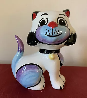 Lorna Bailey Queenie Cat - Signed To Base - 13cm Tall • £50