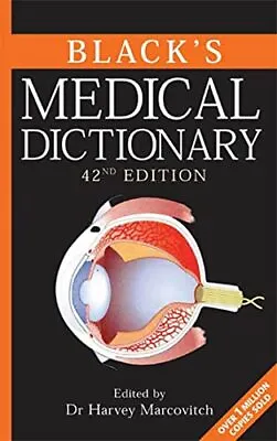 Black's Medical Dictionary Hardback Book The Cheap Fast Free Post • £5.49