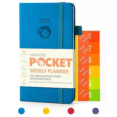 2024 Pocket Calendar By 2024 Weekly And Monthly Planner For Purse Small Agen... • $10.61