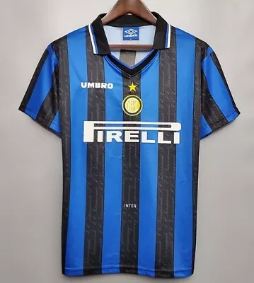£29.99 • Buy Inter Milan Retro Classic Home 97/98 -uk Medium