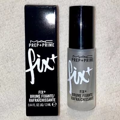 MAC Fix Plus Skin Refresher Finishing Mist Spray MINI TRAVEL SZ .44oz 13ml NIB • $9.49